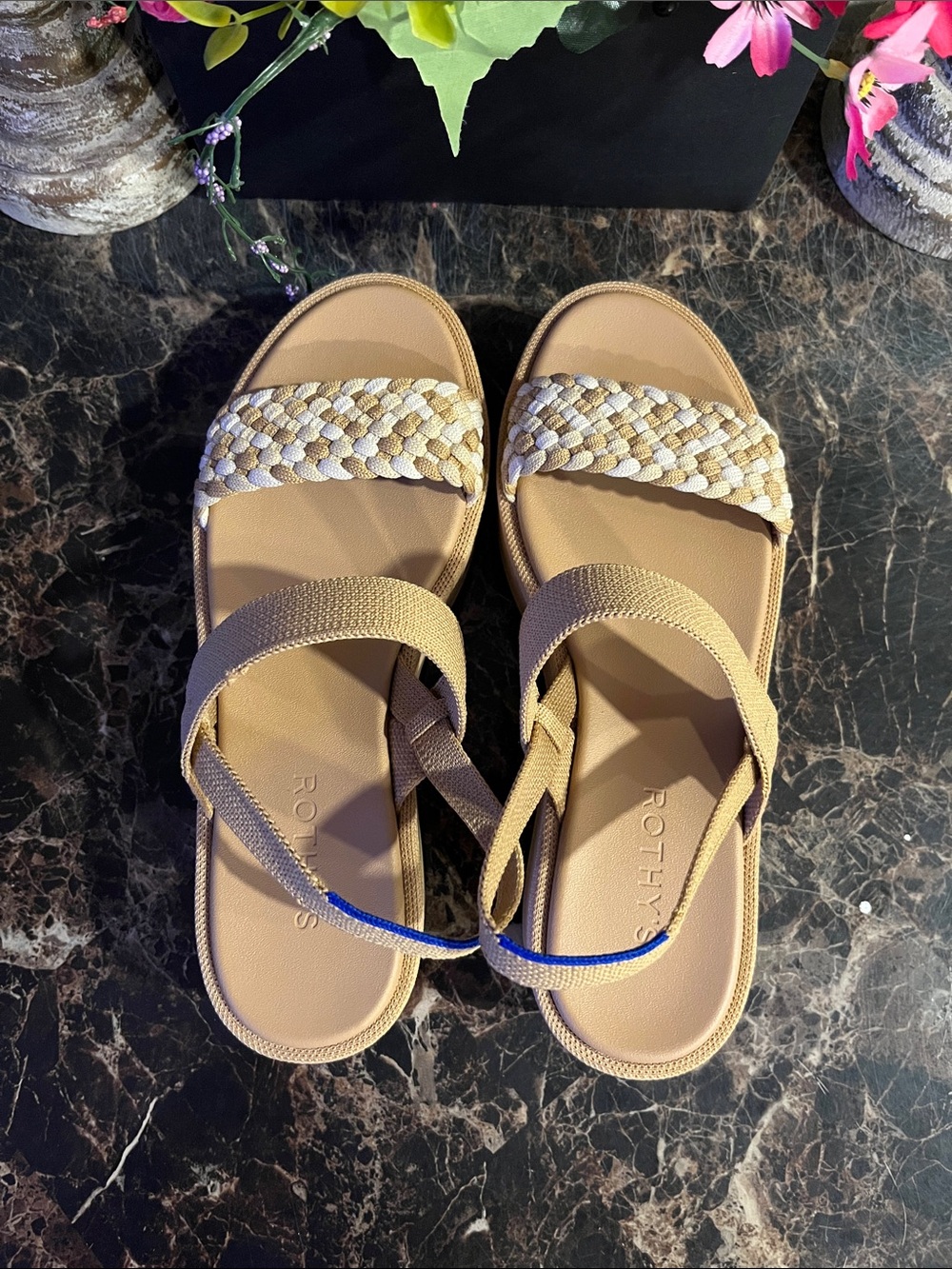 Last Call Rothy’s 
The Lighweight
Braided Wedge Sandals
Size 8 for Women - Picture 11 of 15